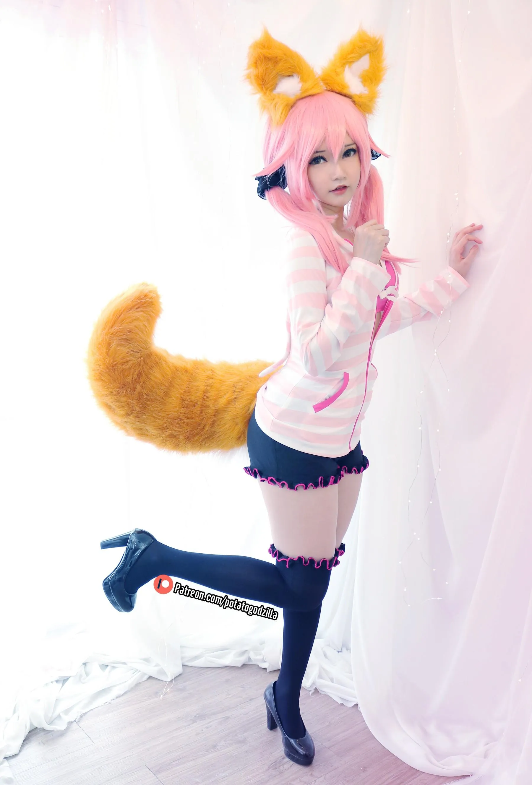 Potato Godzilla – NO.76 Tamamo School Uniform [50P]插图6